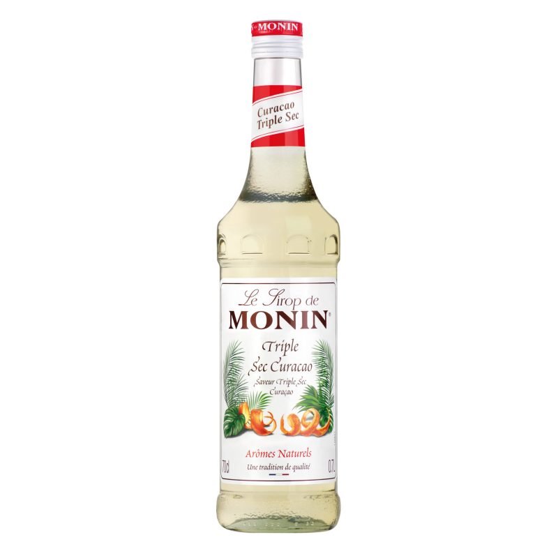 Syrop barmański MONIN CURACAO TRIPLE SEC pomarańczowy biały 0,7L